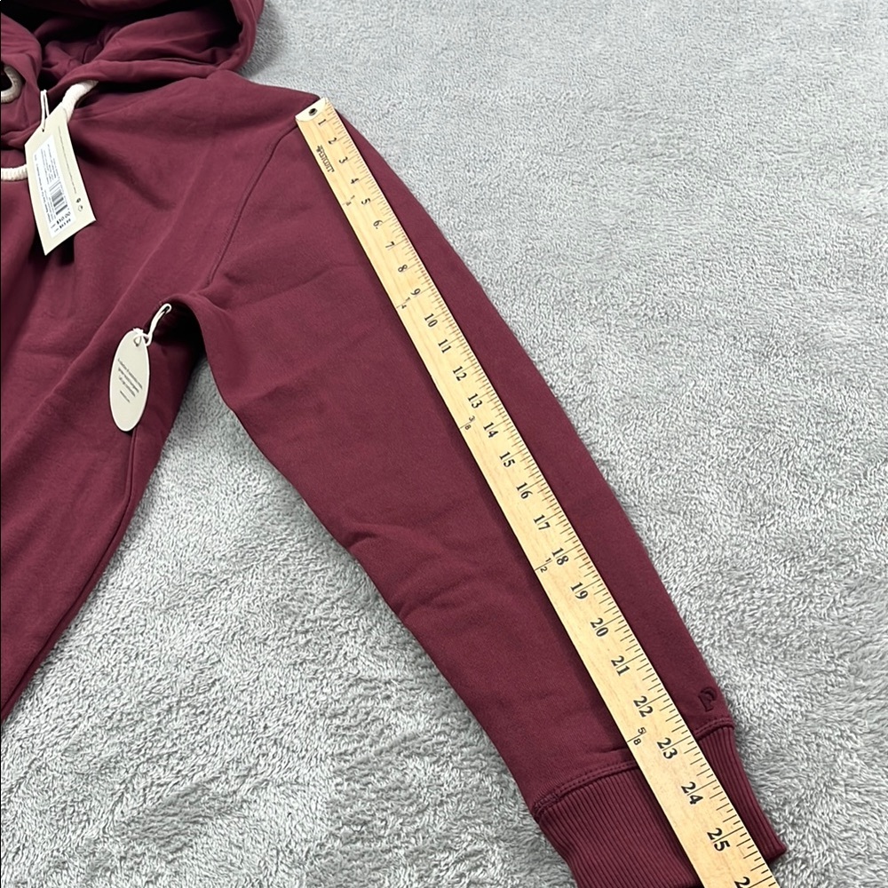 NEW Pact S Womens‎ Red Burgundy Hoodie Unisex One-for-All Hoodie - Picture 7 of 12